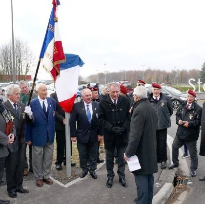 Inauguration Avenue Bataillon de Joinville