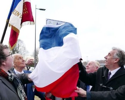 Inauguration Avenue Bataillon de Joinville