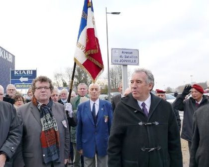 Inauguration Avenue Bataillon de Joinville